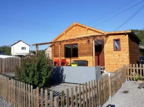 Le Chalet Castor - Camping International - Bomal - Durbuy Dış mekan fotoğraf