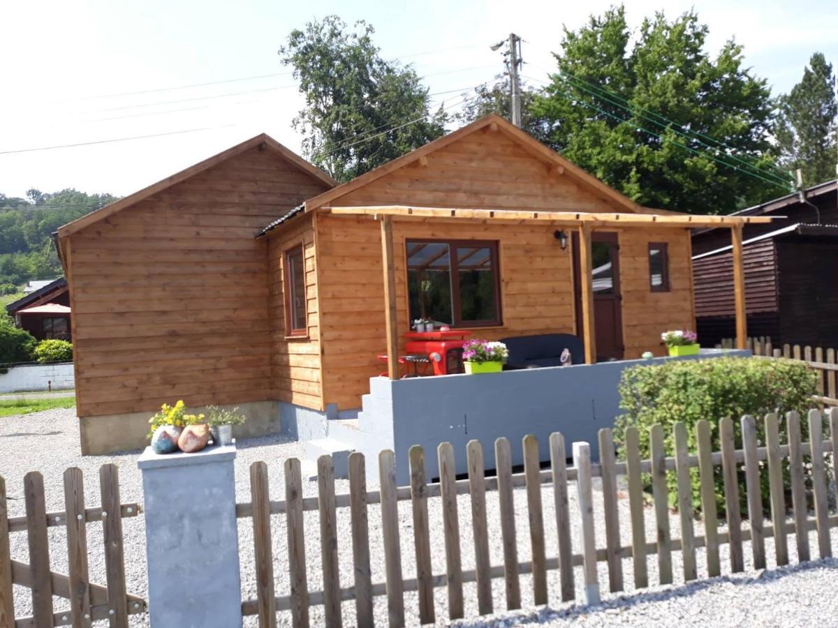 Le Chalet Castor - Camping International - Bomal - Durbuy Dış mekan fotoğraf