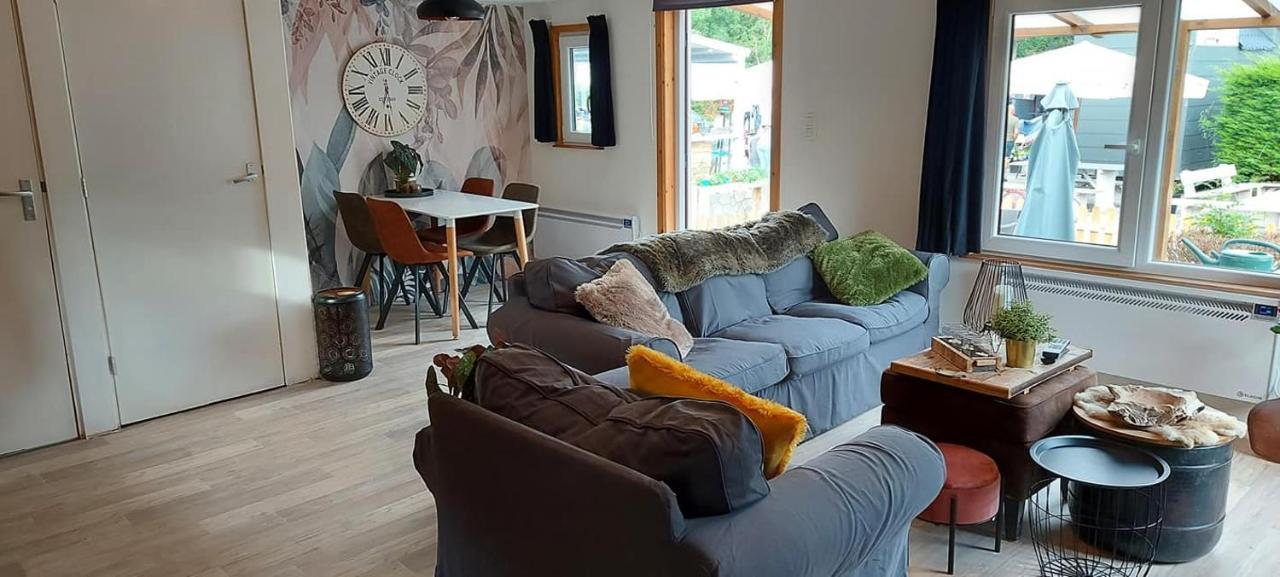 Le Chalet Castor - Camping International - Bomal - Durbuy Dış mekan fotoğraf